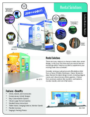 Rental Product Literature